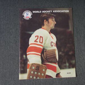 World Hockey Association International Series '78 Magazine